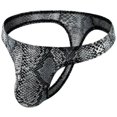 thumbnail image 1 of Men's Leopard Print Thong G-String Underwear_Special Gift, 1 of 4
