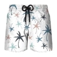 thumbnail image 1 of Simple Beach Coconut Tree 3D Printed Short Pants Mens Summer Board Shorts Swimsuit Male Swimming Trunks Quick-dry Custom Shorts, 1 of 5