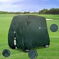 thumbnail image 3 of 210D Green Waterproof Portable for Golf Cart Cover Dust Cover Xs, 3 of 9