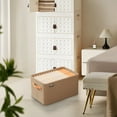 thumbnail image 3 of HBBKVI Storage Bins with Handles, Foldable Storage Basket for Clothes Books Toys, Home Organizer Storage Box, 3 of 6