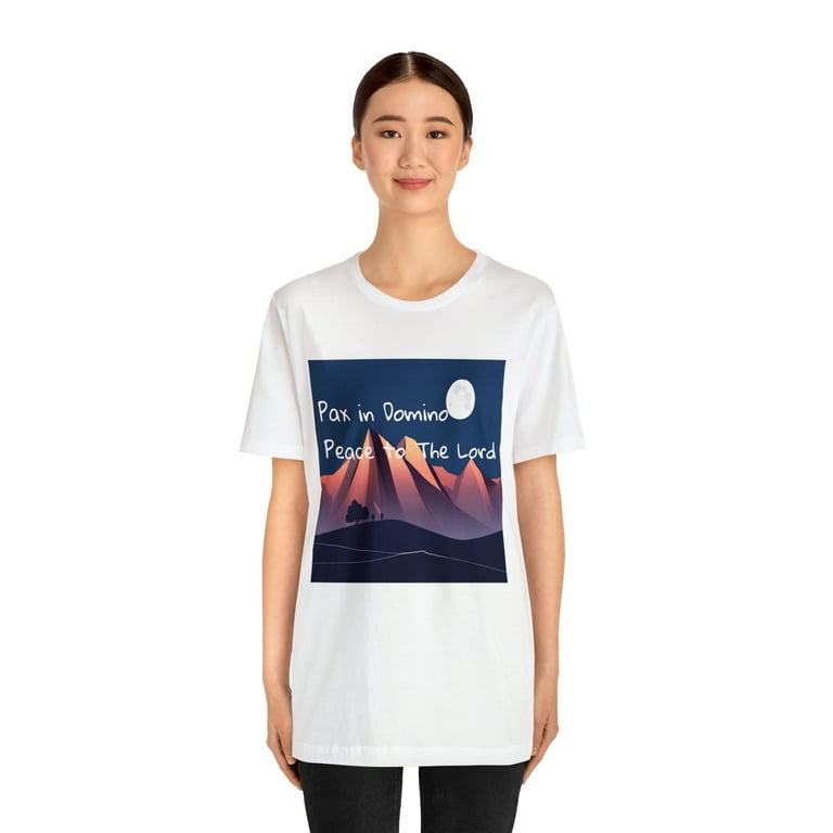 cleaning pax 3 Unisex Jersey Short Sleeve Classic T-Shirt Peace to the Lord Pax In Domino