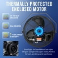 thumbnail image 3 of Tornado 18 Inch Wall Mount Fan Outdoor Wall Fan Water-Resistant High Velocity Fan - 4150 CFM - UL, 3 of 5