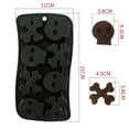 thumbnail image 2 of Halloween molde para hornear galletas chocolate mago sombrero cráneo bandeja de hielo DIY epoxi calabaza forma, 2 of 7