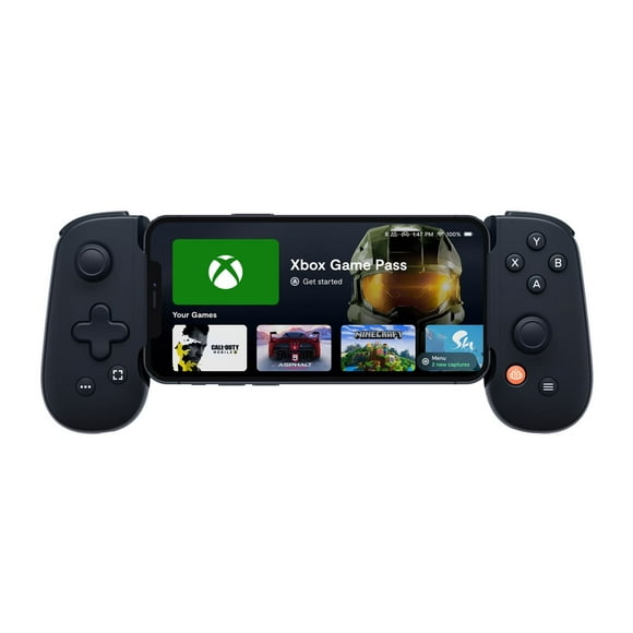 Backbone One Mobile Gaming Controller for iPhone [FREE 1 Month Xbox Game Pass Ultimate Included] - Black - GEN 1, Backbone Labs Inc.