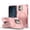 Pink, variant on for iPhone 16 Case, Built-in Kickstand, Compatible with Magsafe, Luxury Military-Grade Armor Shockproof Drop Protective Rugged Cover Hybrid Cell Phone Case for iPhone 16 - Black