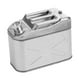 thumbnail image 1 of Tanque de gasolina portátil de acero inoxidable con buen sellado y resistente para SUV y UTV. 10L, 1 of 9