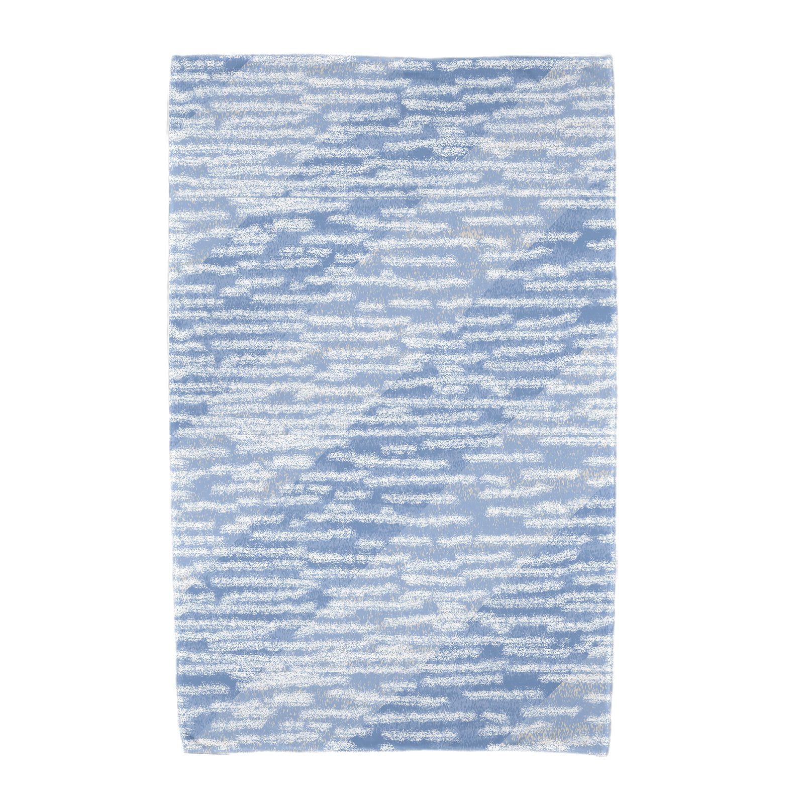 Simply Daisy 30" x 60" Marled Knit Stripe Geometric Print Beach Towel