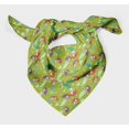 thumbnail image 3 of Bimba Green Bubbles & Mermaid Ocean Pure Silk Printed Head Bandanas Summer Neck Wrap Scarf 40 x 40 Inches, 3 of 6