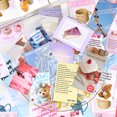 thumbnail image 3 of Junk Journal Planner Scrapbooking 30PCS Junk Journal Planner Scrapbooking Washi Sticker Book Paquete de pegatinas coloridas, 3 of 6