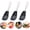 3Pcs black, variant on KALAKALA Cupid's Arrow 6in1 Multifunctional Kitchen Cooking Spoon - Egg Yolk Separator, Grater, Masher, Colander, Skimmer, Scoop - Heat Resistant, Plastic, 8.86 x 2.75 x 1.79 inches