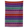 thumbnail image 3 of Ambesonne East Tablecloth Rectangular Table Cover, Geometric Colorful, 60"x84", Multicolor, 3 of 4