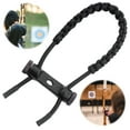 thumbnail image 6 of BLEEUS Braided Bow Sling Strap Archery Wrist Sling For (Black) Sporting Supplies (Black), 6 of 9