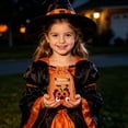 thumbnail image 4 of Ltvvegg Halloween Goodie Bags, Trick or Treat Bags, Pumpkin Halloween Candy Bags with Drawstring, Halloween Gift Bags Candy Pouches for Halloween Party Favors(4x6In), 4 of 7