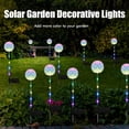 thumbnail image 3 of Solar Garden Lights,Solar ,Path Lights  Landscape Lighting  Accessories Firework Lights for Garden Patio Backyard Pathway Wedding Party, 3 of 8
