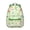 Green-136, variant on Yellow Bee Pattern Student Backpack Durable Waterproof Composite Oxford Cloth, Scratch-Resistant, Adjustable Straps, Breathable Padding, Multifunctional School Bag for Outdoor and Travel Activities
