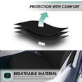 thumbnail image 4 of FH Group 3 Rows Universal Fit Faux Leather Car Seat Covers for SUV Sedan, Airbag Compatible, Split Bench w/ Free Air Freshener - 7 Seaters Black, 4 of 8
