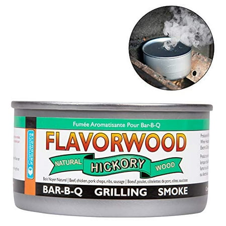 Smoking Wood Pellets - Instant Disposable Smoke Box Cans Turn Any Grill into a Smoker (Hickory)- Single Pack of All Natural BBQ
