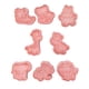 thumbnail image 2 of Advancent Moldes de estampado de galletas de dibujos animados de 8 piezas, juego de moldes de estampado de Fondant de plástico PP, utensilios Cocina y Comedor No.02, 2 of 6