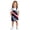 OTHER, variant on Girls PantsIndependence Day Print Shorts for Everyday Wear Casual and Comfortable Elastic Waist Suitable for Spring Summer