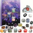 thumbnail image 2 of Calendario de Adviento de Gemas Navideñas para Niños - Juguete de Minería de Cristal de Roca con Kit de Excavación de Gemas y Caja de Tesoros Sorpresa, 2 of 5