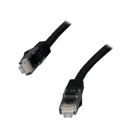 UPC: 0065030838542 | StarTech.com N6PATCH35BK 35 ft. Cat 6 Black Snagless UTP Patch Cable – ETL Verified