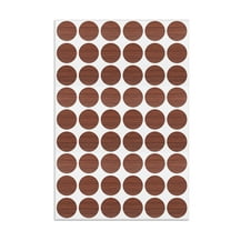 Uxcell 0.83'' Dia Cherry Self-adhesive Screw Hole Stickers Covers Wood 1 Sheet