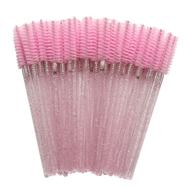 50 PCS Pinceles desechables para pestañas de maquillaje Irfora Cepillos de pestañas
