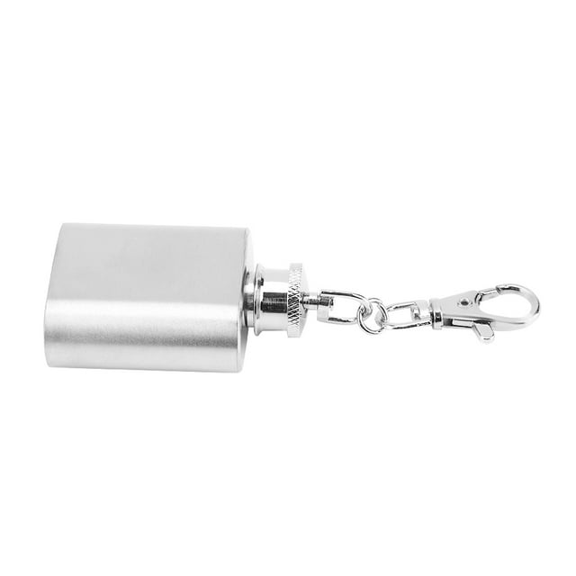 Portable Whiskey Hip Bottle, Stainless Steel Alcohol Bottle, Rust Proof For Camping Picnic Fishing