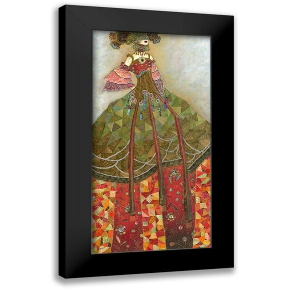 Maugeri, Valerie 9x14 Black Modern Framed Museum Art Print Titled - Sonatine romantique