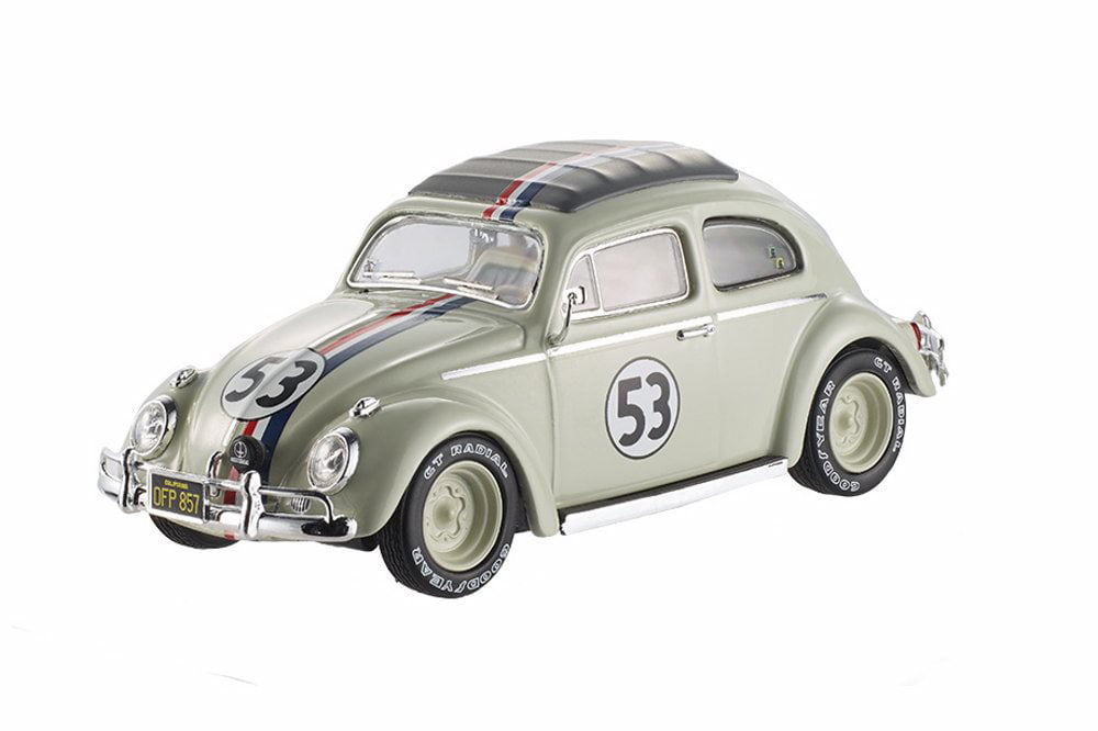 Herbie Goes to Montecarlo 1962 Volkswagen #53, Hot Wheels Elite BLY28 -  1/43 Scale Diecast Model Toy Car