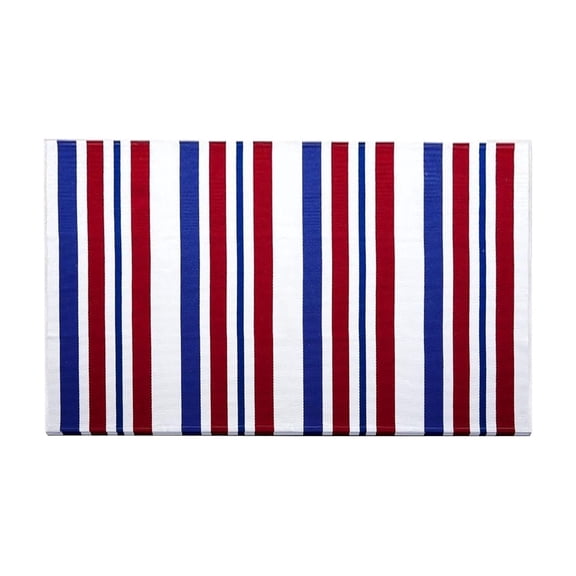 Patriotic Floor Mat Style B, 4th of July Decorations Printed Crystal Velvet Rug for Entry Bath Kitchen