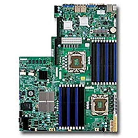 Supermicro X8DTU-6F Dual LGA 1366 6 SATA Ports via ICH10R LSI2108 8 SAS Ports Dual GbE LAN Ports Integrated Matrox G200eW graphics IPMI 2.0