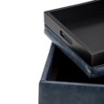 thumbnail image 5 of WyndenHall Townsend Cube Storage Ottoman with Tray, 5 of 5