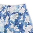 thumbnail image 3 of Trunks Surf & Swim Men's Floral Watercolor Print Drawstring Beach Pool Swim Shorts, 3 of 6