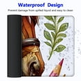 thumbnail image 4 of nygtbtfer Just a Girl Who Loves Horses Watercolor Floral Horse Small Mouse Pad ,Washable Round Cloth Mousepad for Office Laptop Computer,Non-Slip Rubber Base Mouse Pads for Wireless Mouse 31.5x11.8 in, 4 of 6