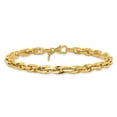 thumbnail image 6 of Auriga Fine Jewelry 14K Yellow Gold Polished Fancy Bracelet 7.5inch for Women, 6 of 6