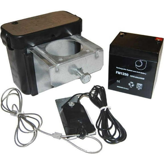 Camper Cargo Trailer Break Away Battery Switch Safety Brake Kit  / Jack Mount