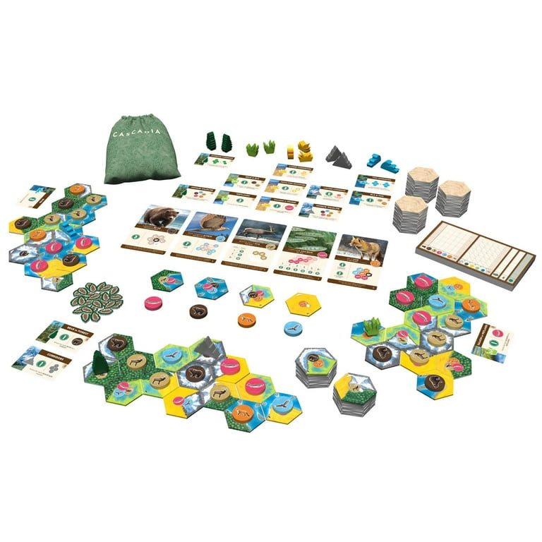 AEG & Flatout Games | Cascadia: Landmarks - Expansion for Award-Winning Board Game, Cascadia | Easy to Learn | Quick to Play | Ages 10+ | Adds 5th & 6th player AEG & Flatout Games | Cascadia: Landmarks - Expansion for Award-Winning Board Game, Cascadia | Easy to Learn | Quick to Play | Ages 10+ | Adds 5th & 6th player