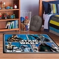 thumbnail image 1 of Star Wars Rug HD ep 7 Chewbacca, R2D2, Captain Phasma, Kylo Ren Bedding Wall Decals Blue Area Rugs , 40"x56", 1 of 5