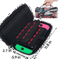 thumbnail image 3 of Herdesigns Shark American Flag Carrying Case for Nintendo Switch 2 with 20 Game Card Slots, Portable Travel Carry Case for Accessories and Console, 3 of 8