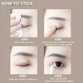 thumbnail image 3 of Graflsoa Professional Invisible Mesh Lash Tape Roll for Makeup Artists - Natural, Long-lasting, and Dust-Free Design with 3 Models (A, B, C) for All Eyelid Types, 300 Pairs per Roll, 3 of 6