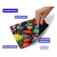thumbnail image 5 of SVART Mouse Pad diseño de Flores con mariposas arcoiris , 22*18 cm, 5 of 5