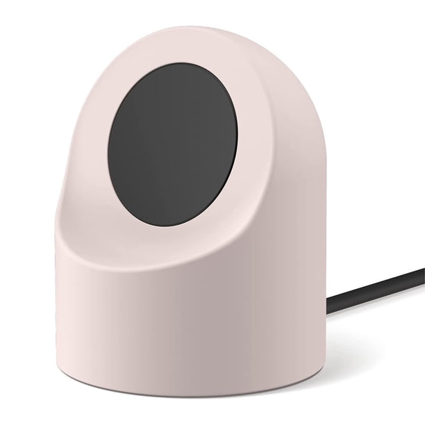Organizador de cables con soporte para cargador inalámbrico para Samsung Galaxy Watch 5/5Pro (rosa)