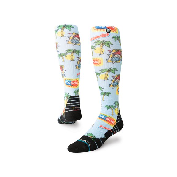 Stance Popsicle Pops Snow Socks Light Blue in size US 9 - 13