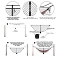 thumbnail image 2 of TuseyRxln Prevent Mosquito Net Hammock, No See Repels Insects, Fits All Camping Hammocks, Compact, Lightweight, Fast Easy Setup, 2 of 7