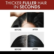 Jerome Russell Hair Color Thickener for Thinning Hair, Jet Black 3.5 oz