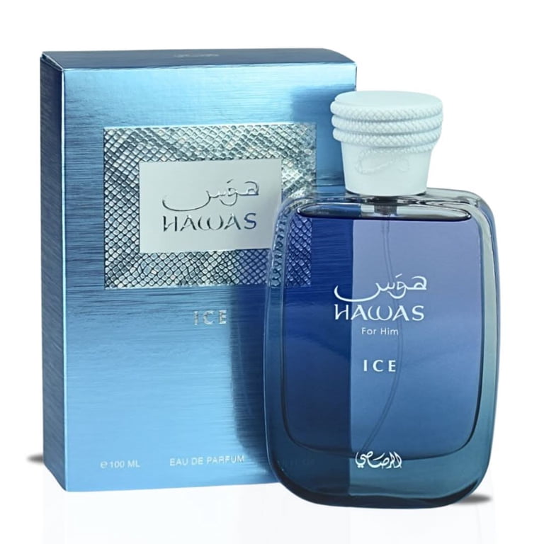 香水(男性用) Rasasi Hawas ICE Eau de Parfum 100ml Hawas Ice for Him & Hawas Fire Eau de Parfum Sprays 100ml (3.4 oz
