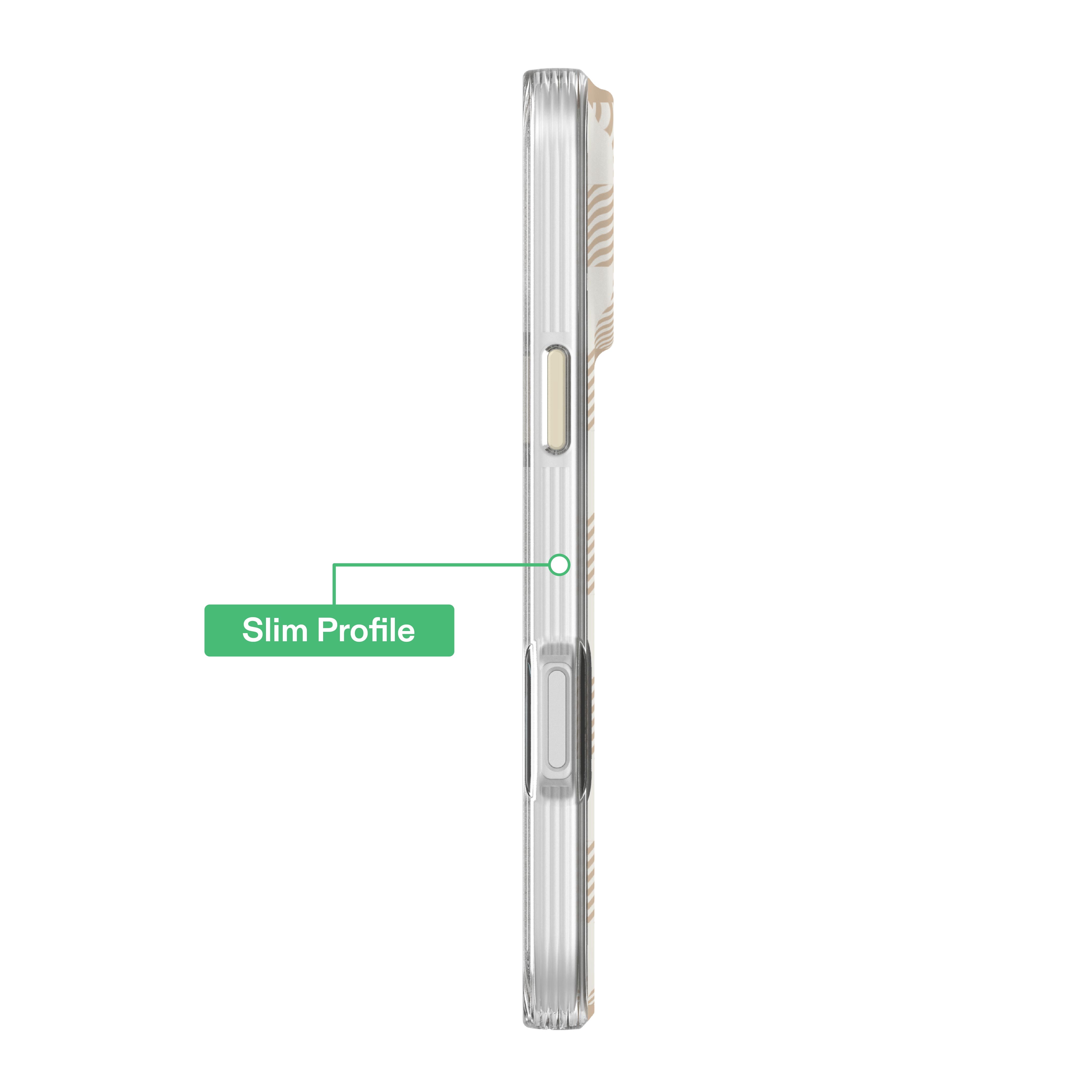 onn Phone Case for iPhone 18 Pro Max / 17 Pro Max, MagSafe Compatible - Beige Gingham