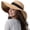 khaki, variant on Womens Sun Straw Hat Wide Brim UPF 80 Summer Hat Foldable Packable Floppy Beach Hats for Women