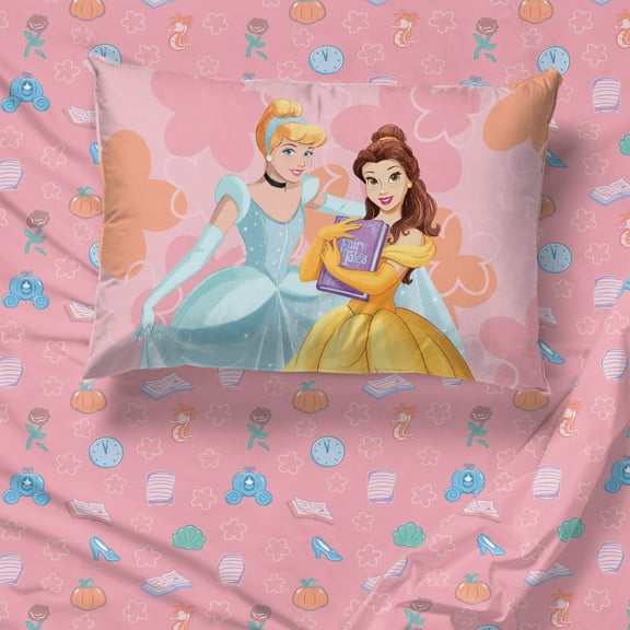 Princess Delightful Days 4 Piece Full Size Kids Sheet Set - Disney Bedding